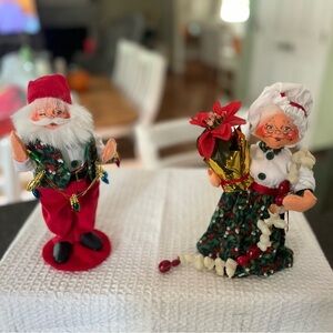 Annalee Santa & Mrs pair